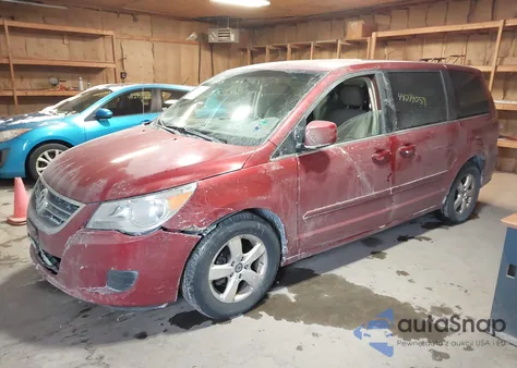 2009 Volkswagen Routan Se z USA, uszkodzony, nr VIN 2V8HW34189R582720